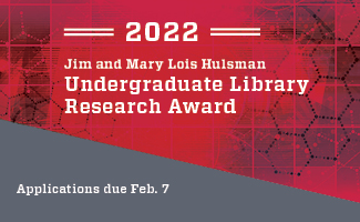 Undergraduate Library Research Awards. Submission Deadline Feb. 7